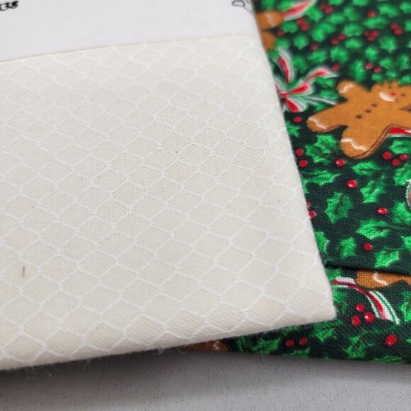 Fat Quarters Fabric Bundle Gingerbread Cookie Quilting Crafts Sewing - Picture 3 of 3